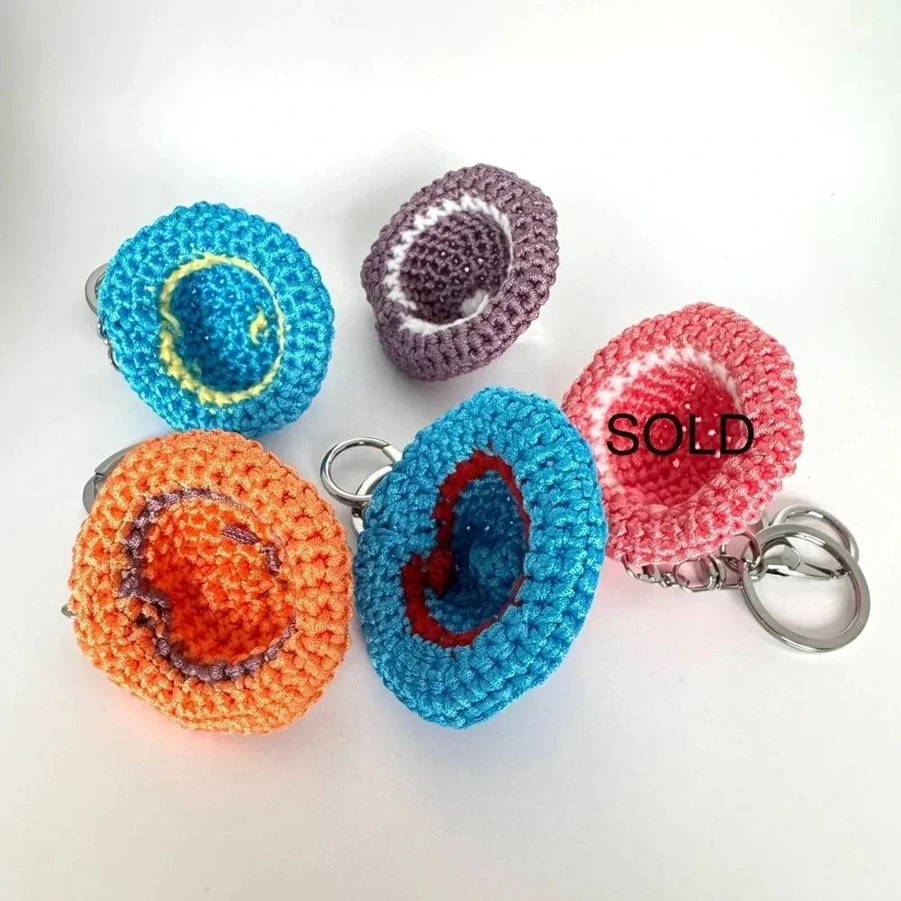 New Handmade Keychains Mini Hats $15 Each